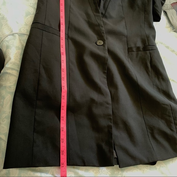 SOLD Babaton Aidan Wool Blazer Jacket in Black sz 6 - Picture 10 of 15